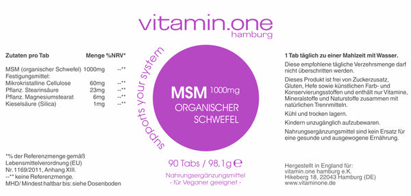 POWER-VITALKUR-MSM