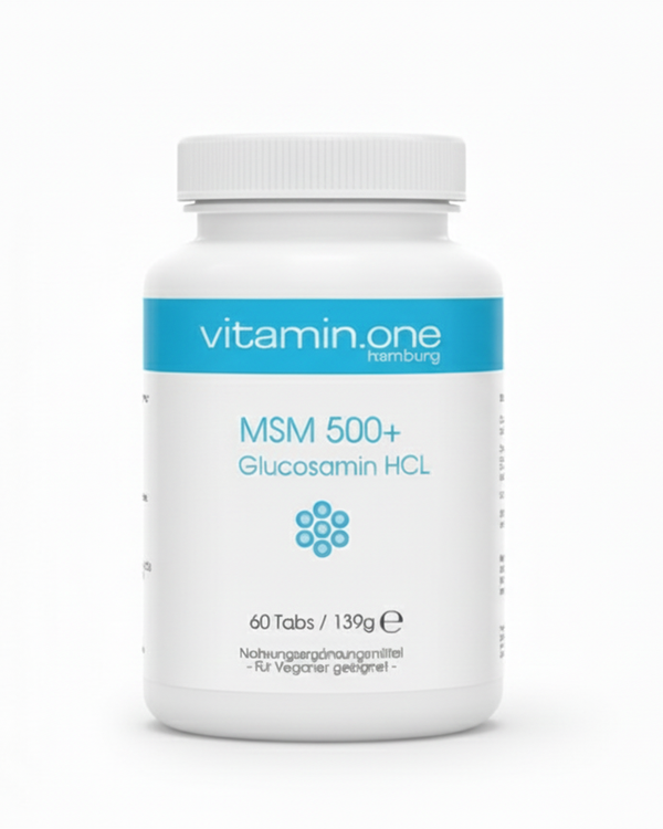 MSM500 +Glucosamin HCL